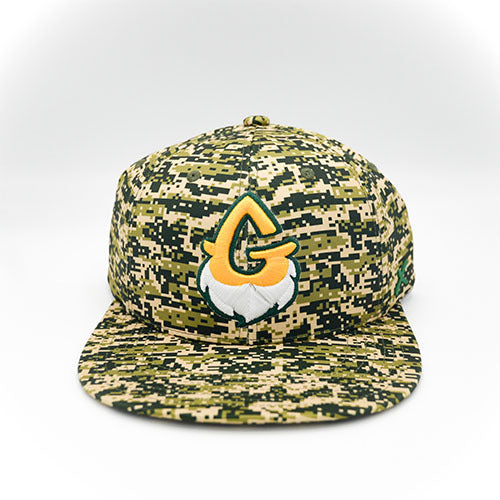 Greenville Yard Gnomes Cap X Military DigiCamo Stretch Fit Cap