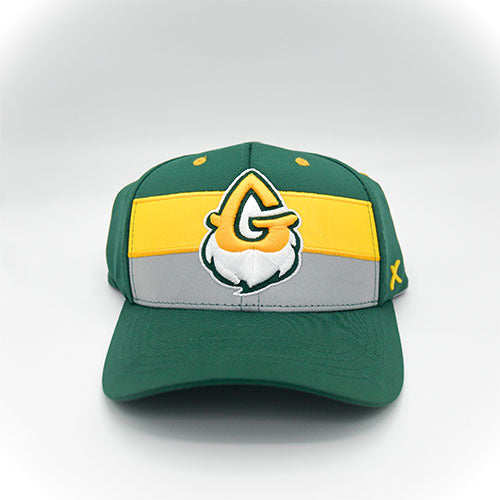 Greenville Yard Gnomes Cap X Striped Stretch Fit Cap